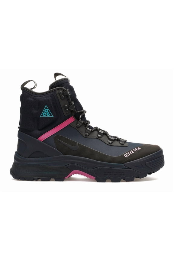 Men's ACG Air Zoom Gaiadome Gore-Tex Obsidian Hyper Violet Hiking Boots, from StockX