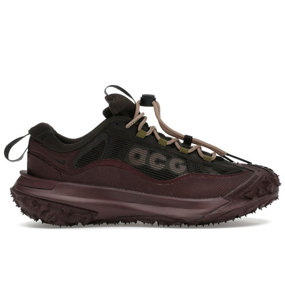 Nike Men's ACG Mountain Fly 2 Low Gore-Tex Velvet Brown Burgundy Crush Hemp Black Shoes, from StockX