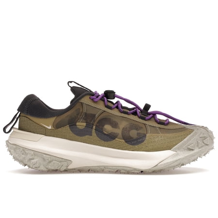 Nike Men's ACG Mountain Fly 2 Low Neutral Olive Mountain Grape Hiking Shoes, from StockX