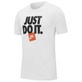 thumbnail image 1 of Nike Men's Active Sportswear Short Sleeve Just do It NSW HBR3 T Shirt White M, 1 of 5