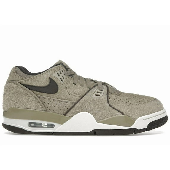 Nike Men's Air Flight '89 Low Khaki Suede Shoes, from StockX