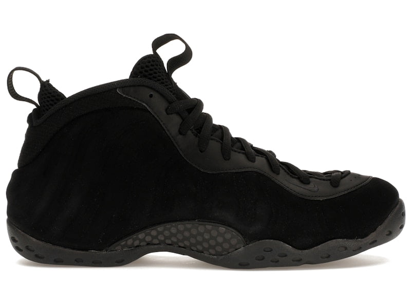 Nike Men's Air Foamposite One Black Suede Basketball Shoes, from StockX