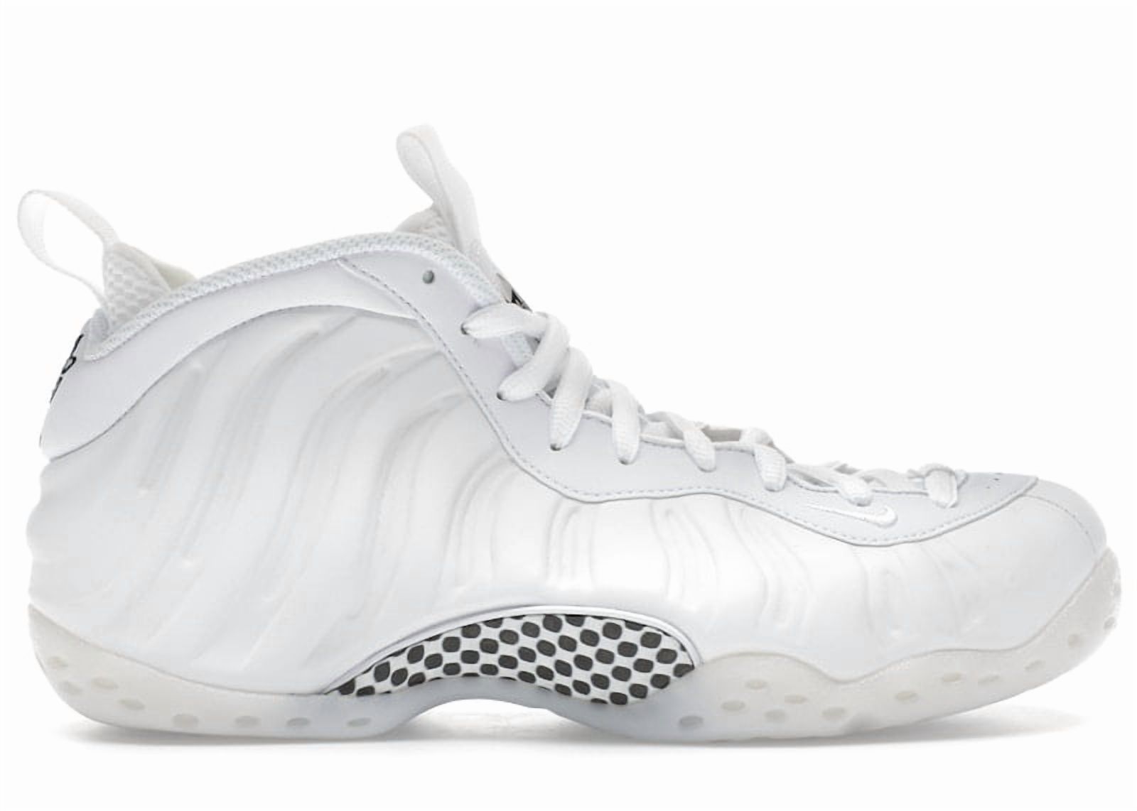 Nike Men's Air Foamposite One Triple White Basketball Shoes, from StockX