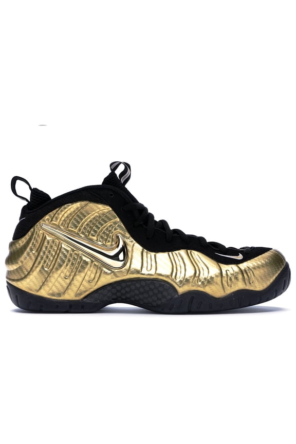 Men's Air Foamposite Pro Metallic Gold Basketball Shoes, from StockX