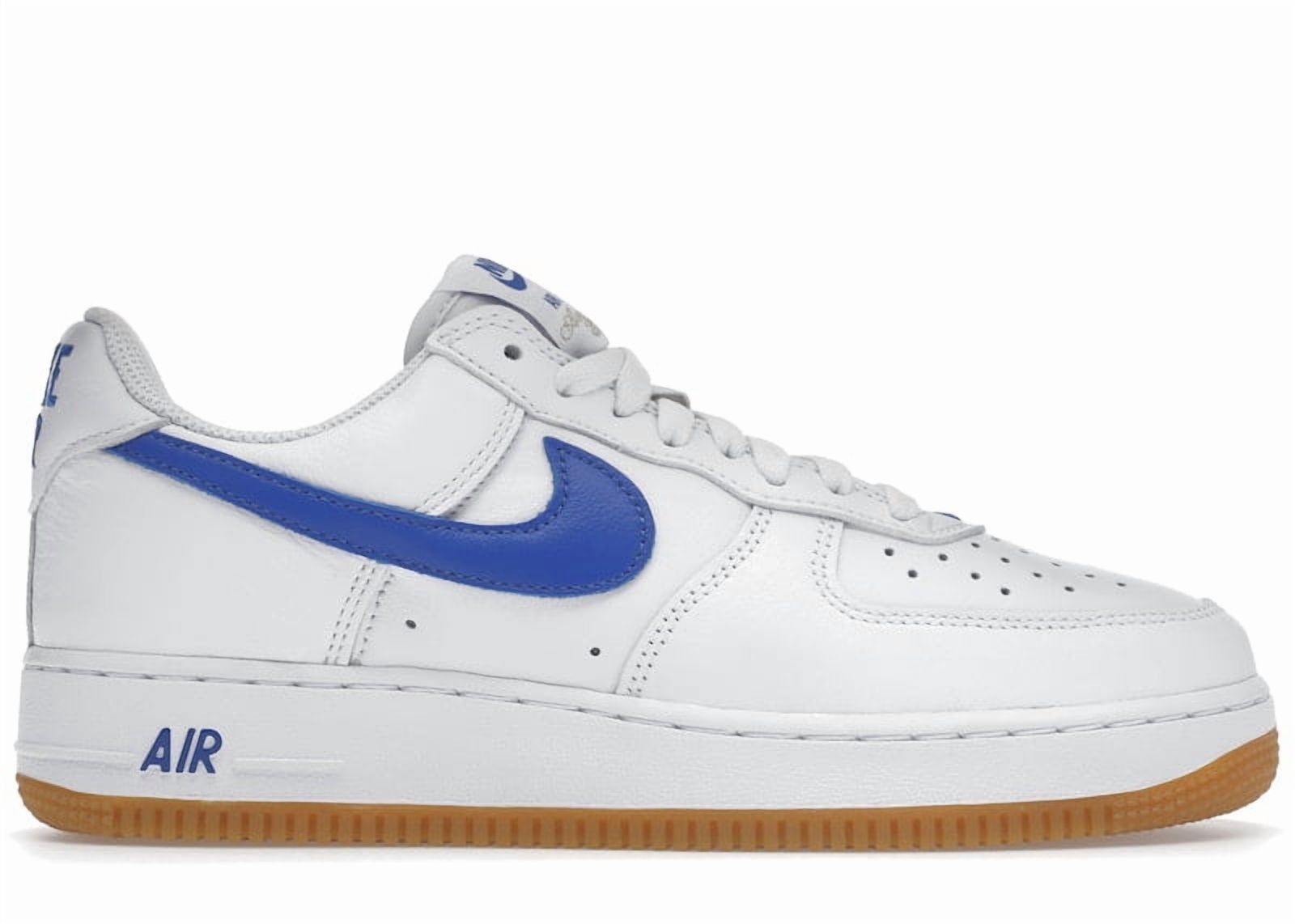 Nike Men's Air Force Low White Light Photo Blue Deep Royal Blue