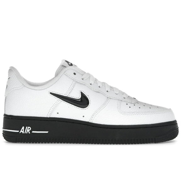 Nike Men's Air Force 1 '07 Low Jewel White Black Basketball Shoes, from StockX