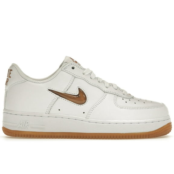 Nike Men's Air Force 1 '07 Low Retro Color of the Month Jewel Bronze Gum Shoes, from StockX