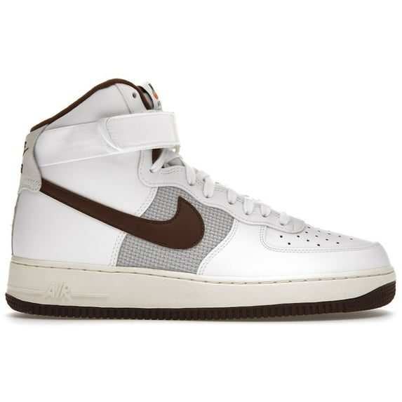 Nike Men's Air Force 1 High '07 Vintage White Light Chocolate Shoes, from StockX
