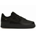 thumbnail image 1 of Nike Men's Air Force 1 Low '07 Ballistic Mesh Black University Gold Basketball Shoes, from StockX, 1 of 5