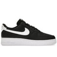 thumbnail image 1 of Nike Men's Air Force 1 Low '07 Black White Pebbled Leather Basketball Shoes, from StockX, 1 of 5