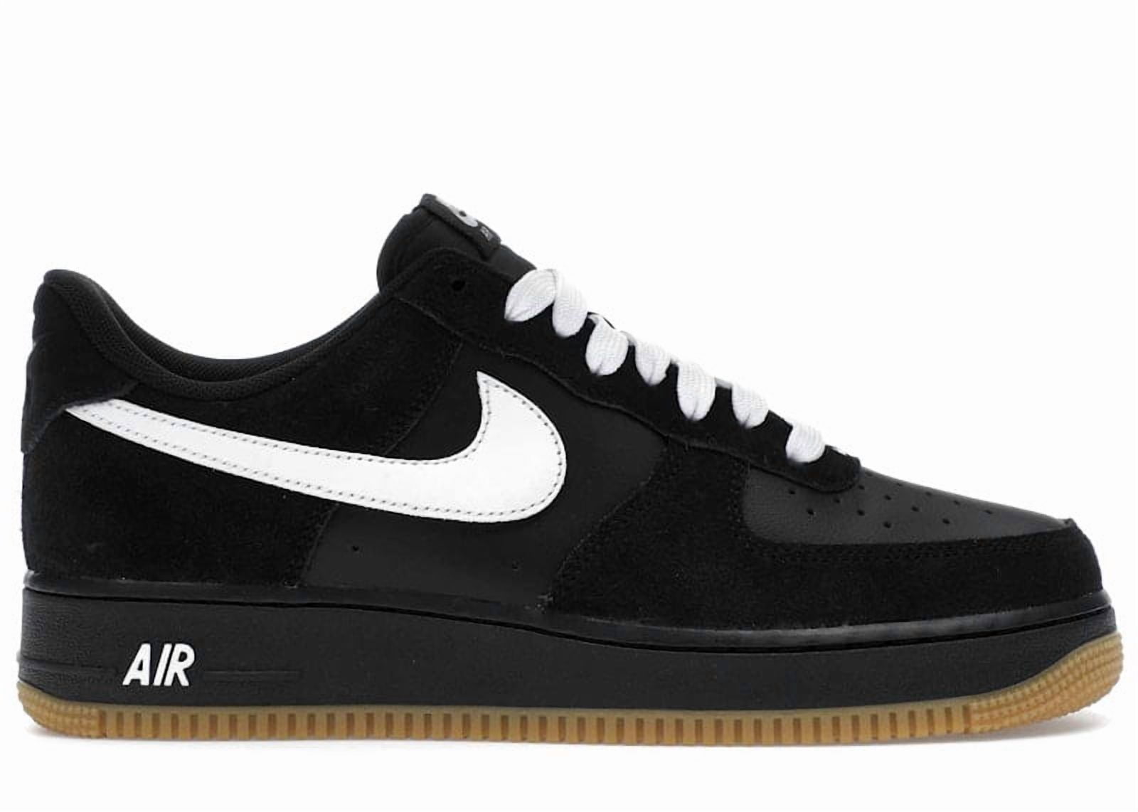 Nike Men's Air Force 1 Low '07 LV8 Black Gum Light Brown White
