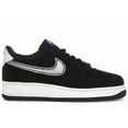thumbnail image 1 of Nike Men's Air Force 1 Low '07 LV8 Black Sail Embroidered Swoosh Shoes, from StockX, 1 of 5