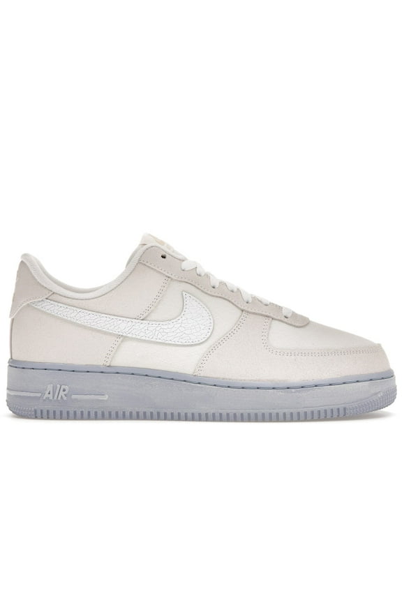 Men's Air Force 1 Low '07 LV8 EMB Summit White Blue Whisper Shoes, from StockX