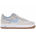thumbnail image 1 of Nike Men's Air Force 1 Low '07 LV8 Photon Dust White Gum Medium Brown Psychic Blue Shoes, from StockX, 1 of 5
