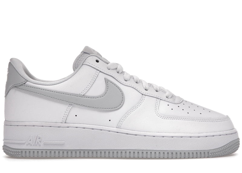 2021 Nike Air Force 1 Low “Pure Platinum” NIKE AIR FORCE 1 07 LV8 PURE PLATINUM-LIGHT CARBON SZ 15  main image 3
