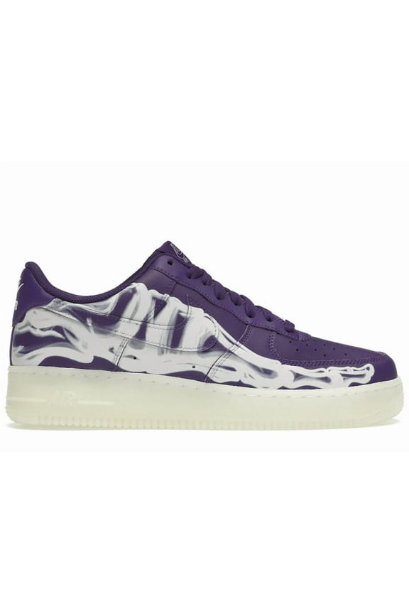 Men's Air Force 1 Low '07 QS Purple Skeleton Halloween (2021) Basketball Shoes, from StockX