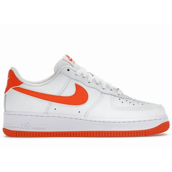Nike Men's Air Force 1 Low '07 Safety Orange Basketball Shoes, from StockX