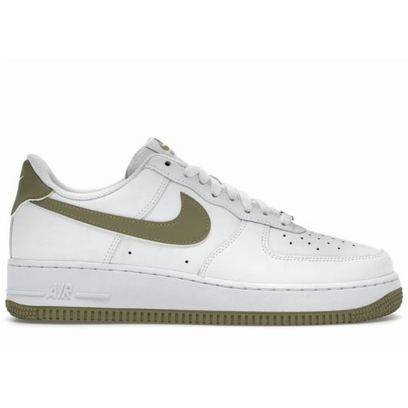 Nike Men's Air Force 1 Low '07 White Neutral Olive Shoes, from StockX
