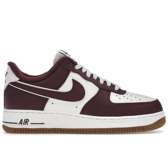 Nike Men's Air Force 1 Low College Pack Night Maroon Shoes, from StockX
