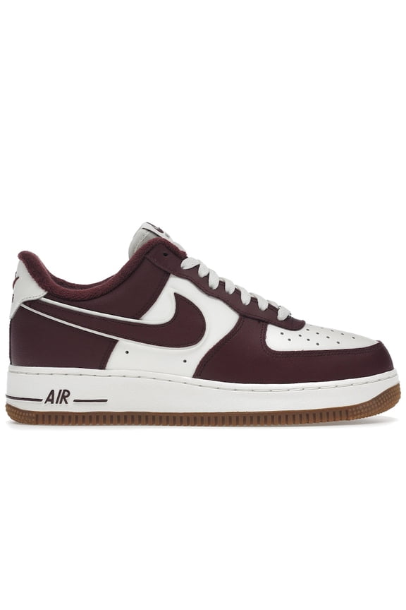 Men's Air Force 1 Low College Pack Night Maroon Shoes, from StockX