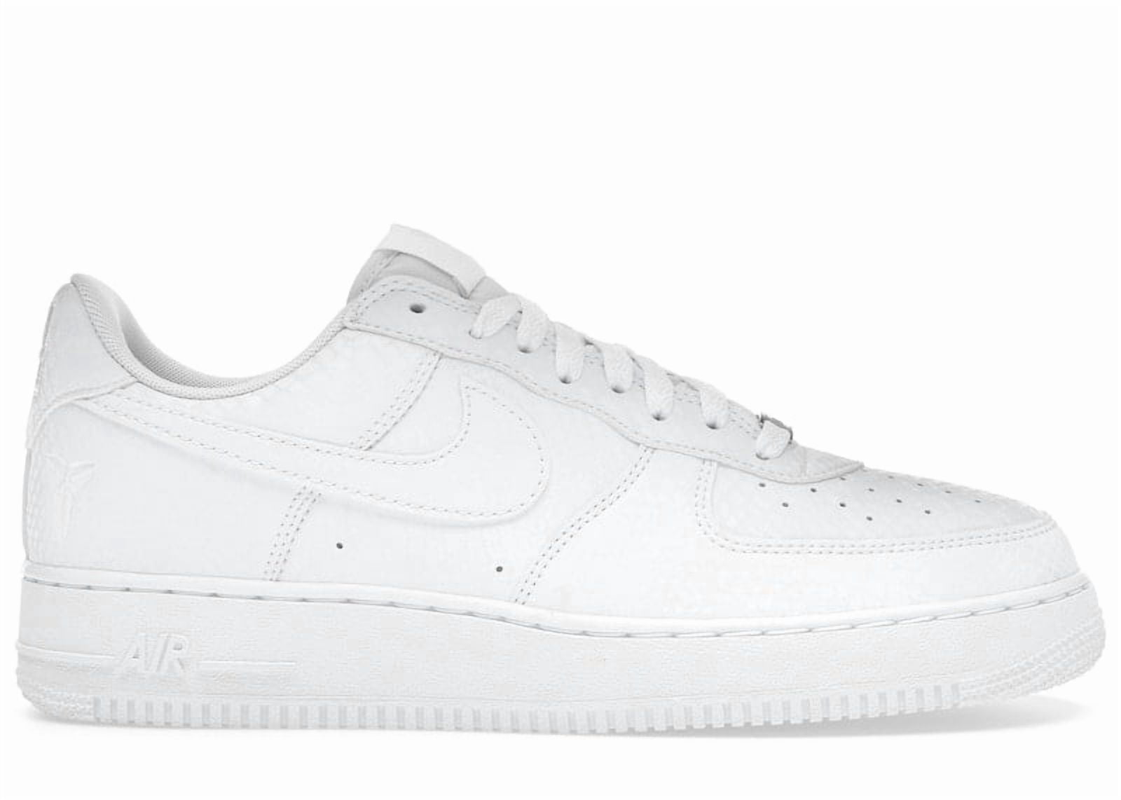 Nike Men's Air Force 1 Low Kobe Bryant Forever White Shoes, from