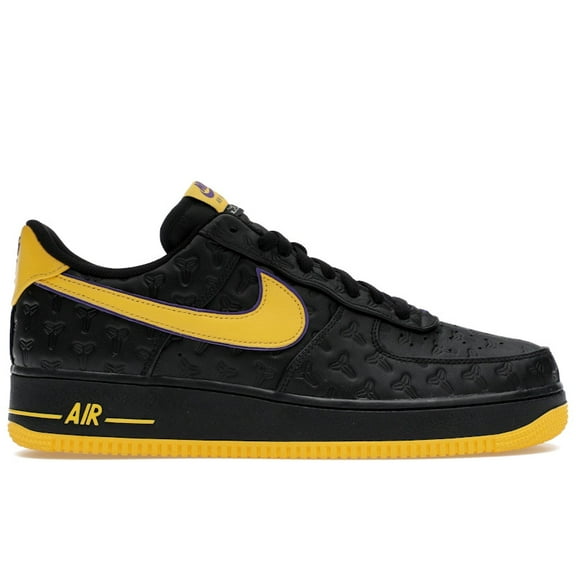Nike Men's Air Force 1 Low Kobe Bryant Lakers Away (Numbered Edition of 8000) Shoes, from StockX