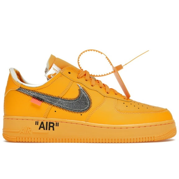Nike Men's Air Force 1 Low Off-White ICA University Gold Shoes, from StockX