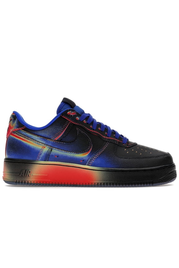 Men's Air Force 1 Low Retro Heat Map Black Racer Blue Shoes, from StockX