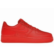 NIKE Men's Air Force 1 Low Triple Red Basketball Shoes, from StockX