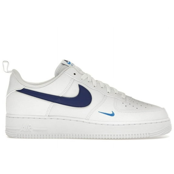 Nike Men's Air Force 1 Low White Light Photo Blue Deep Royal Blue Shoes, from StockX