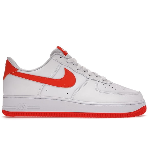 Nike Men's Air Force 1 Low White Orange (2021) Shoes, from StockX