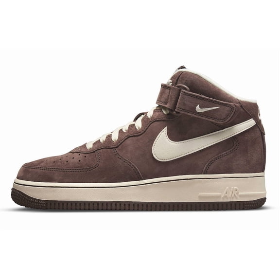 Men's Nike Air Force 1 Mid '07 QS Chocolate/Cream (DM0107 200) - 5
