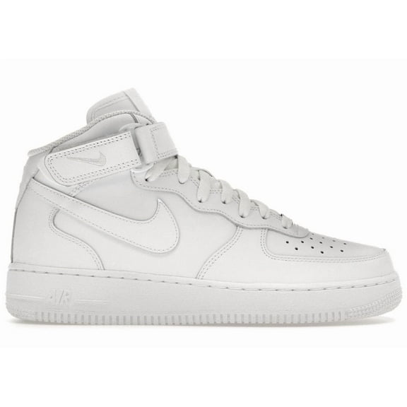 Nike Men's Air Force 1 Mid '07 White Basketball Shoes, from StockX