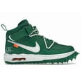 thumbnail image 1 of Nike Men's Air Force 1 Mid Off-White Pine Green Shoes, from StockX, 1 of 5