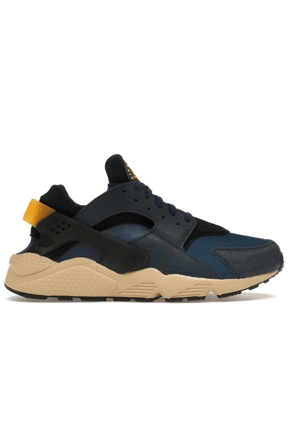 Men's Air Huarache Premium Armory Navy University Gold Running Shoes, from StockX
