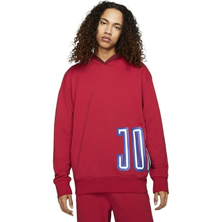 Nike Men s Air Jordan Sport DNA Fleece Pullover Hoodie Size Large Walmart