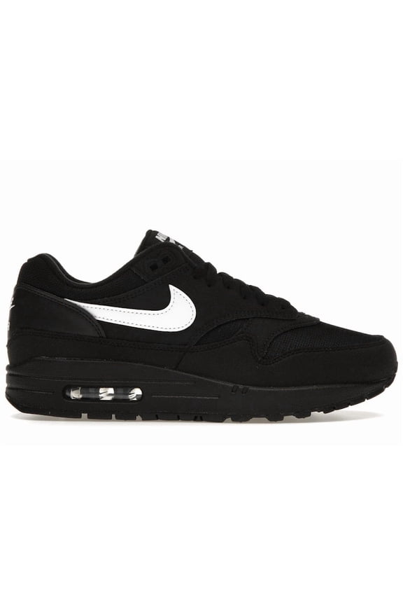 Men's Air Max 1 Black White Swoosh Running Shoes, from StockX