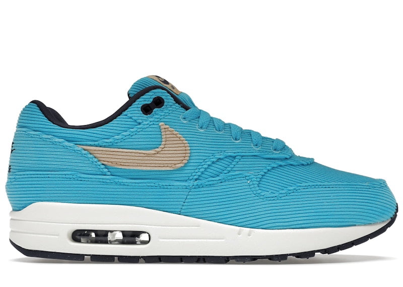 Nike Men's Air Max 1 Corduroy Baltic Blue Running Shoes, from StockX