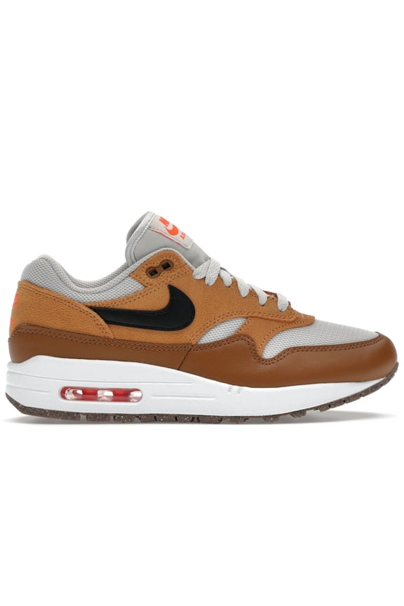 Men's Air Max 1 Essential British Tan Light Bone Shoes, from StockX