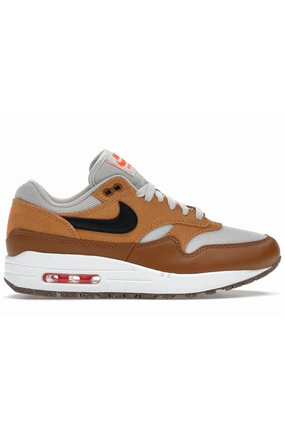 Men's Air Max 1 Essential British Tan Light Bone Shoes, from StockX