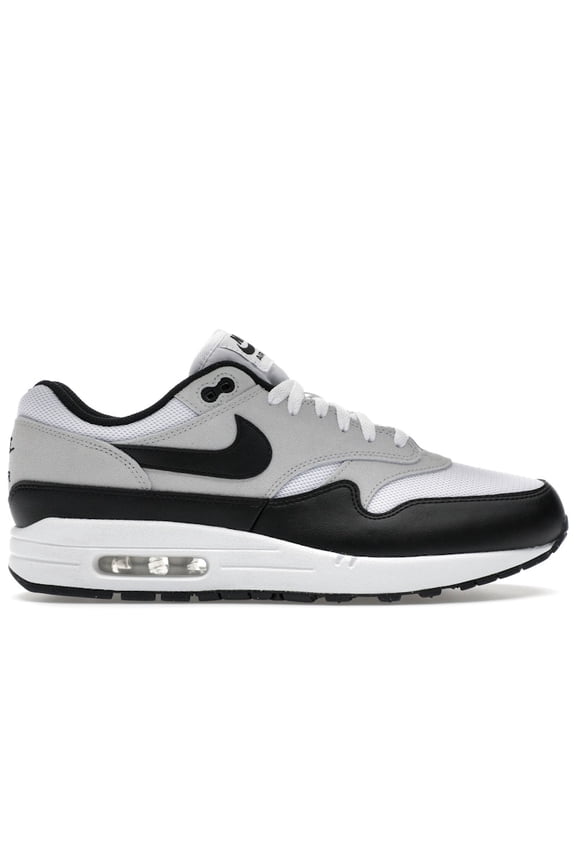 Men's Air Max 1 Essential White Pure Platinum Black Running Shoes, from StockX