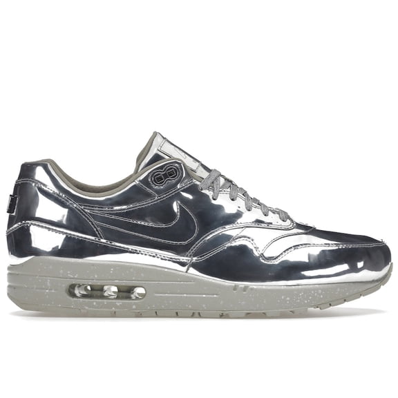 Nike Men's Air Max 1 Liquid Silver Running Shoes, from StockX