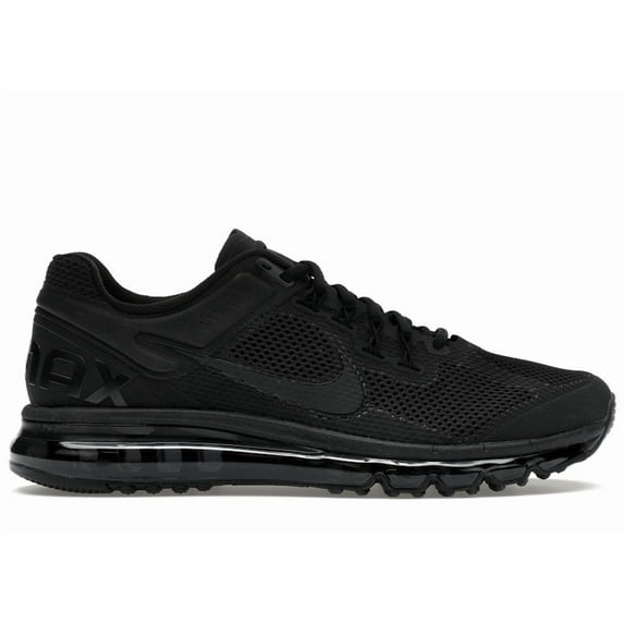 Nike Men's Air Max 2013 Triple Black Running Shoes, from StockX