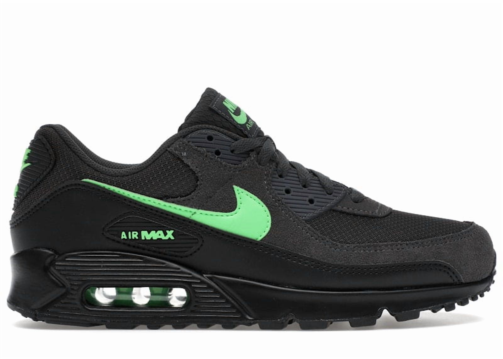 Nike Men's Air Max 90 Black Green Strike Running Shoes, from StockX