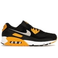 thumbnail image 1 of Nike Men's Air Max 90 Black University Gold White Running Shoes, from StockX, 1 of 5