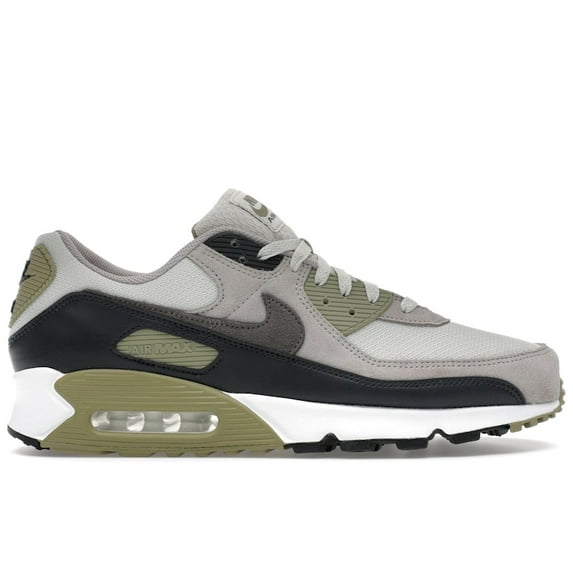 Nike Men's Air Max 90 Light Bone Neutral Olive Running Shoes, from StockX