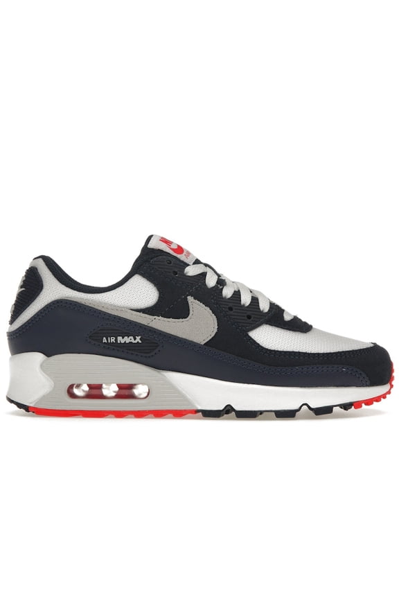 Men's Air Max 90 Obsidian Track Red Running Shoes, from StockX