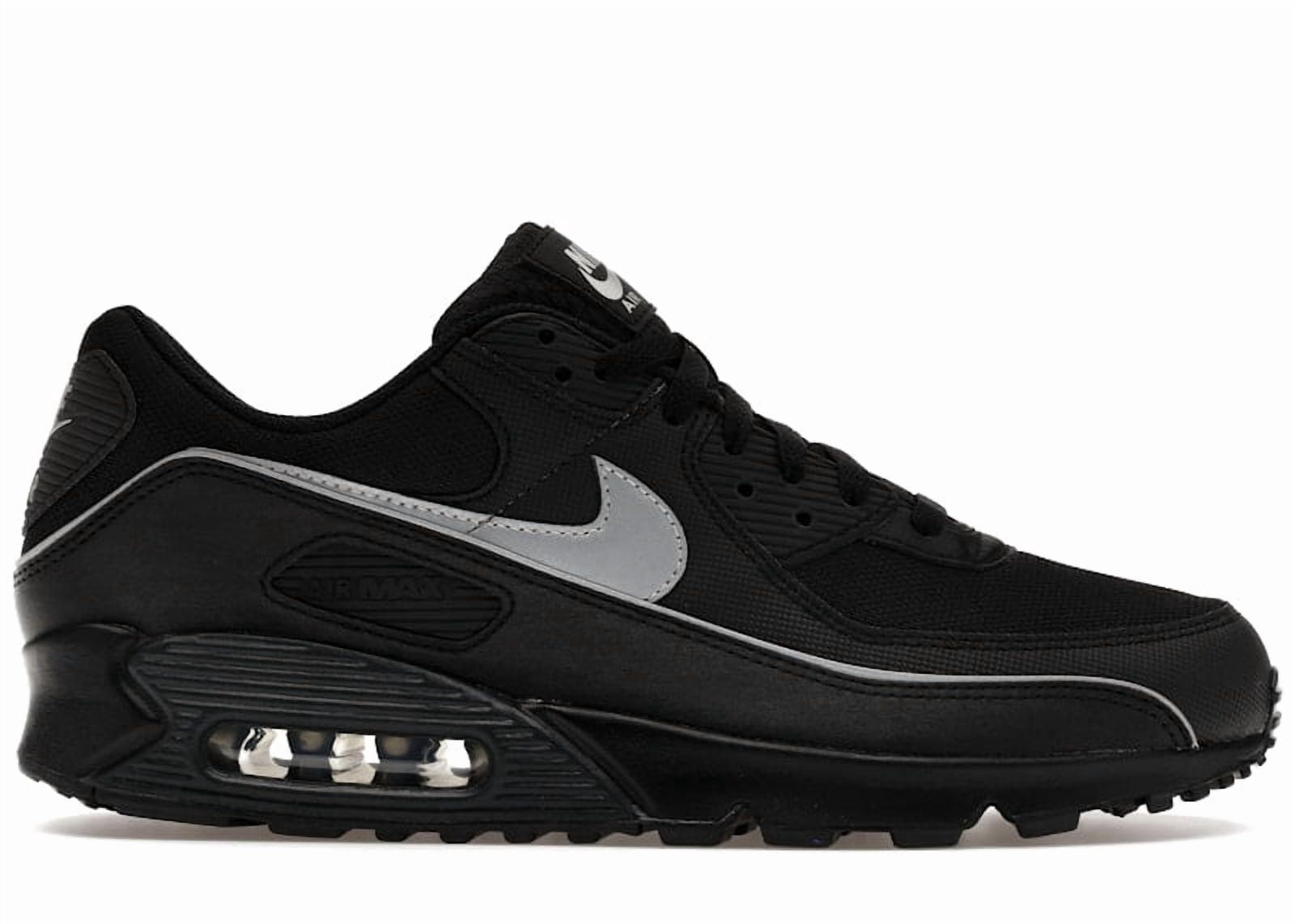 Nike Men's Air Max 90 Premium Black Reflective Shoes, from StockX