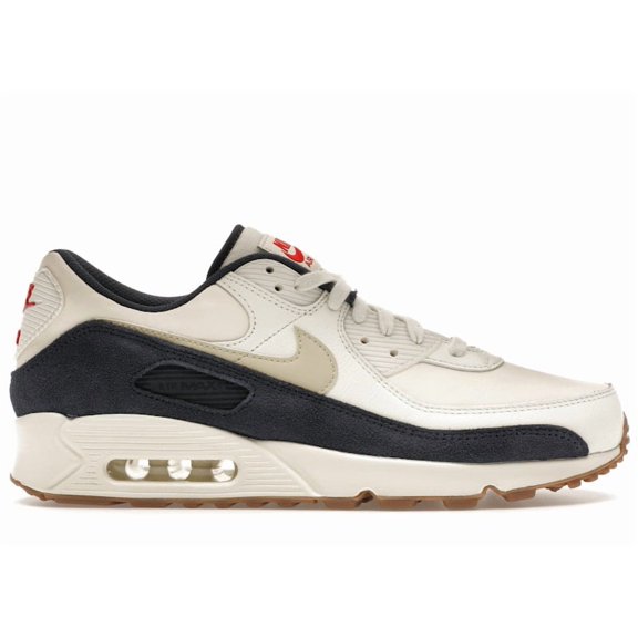 Nike Men's Air Max 90 Rare Air Pale Ivory Thunder Blue Running Shoes, from StockX
