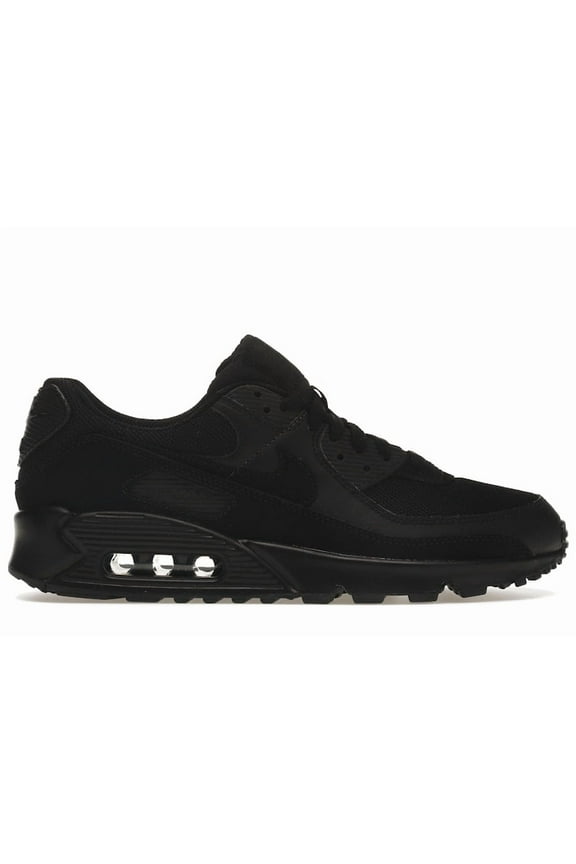 Men's Air Max 90 Recraft Triple Black Running Shoes, from StockX